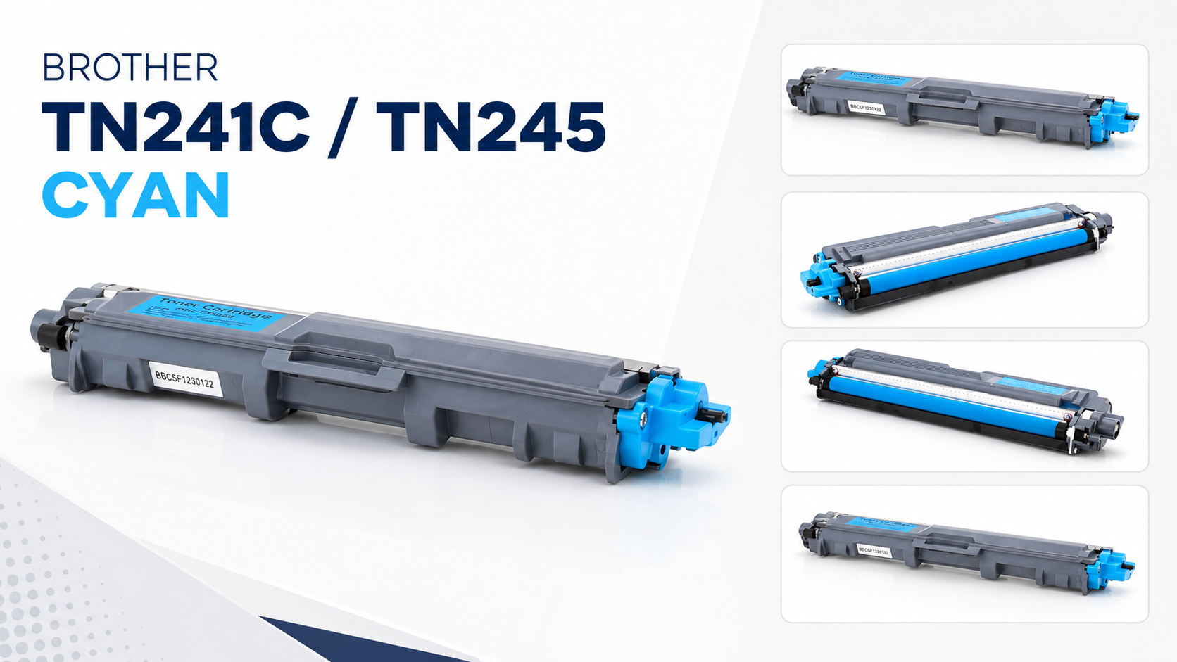 INQ Brother TN241C TN245 Cyan
